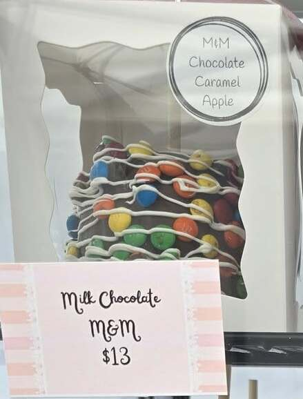 M&M Milk Chocolate Caramel Apple